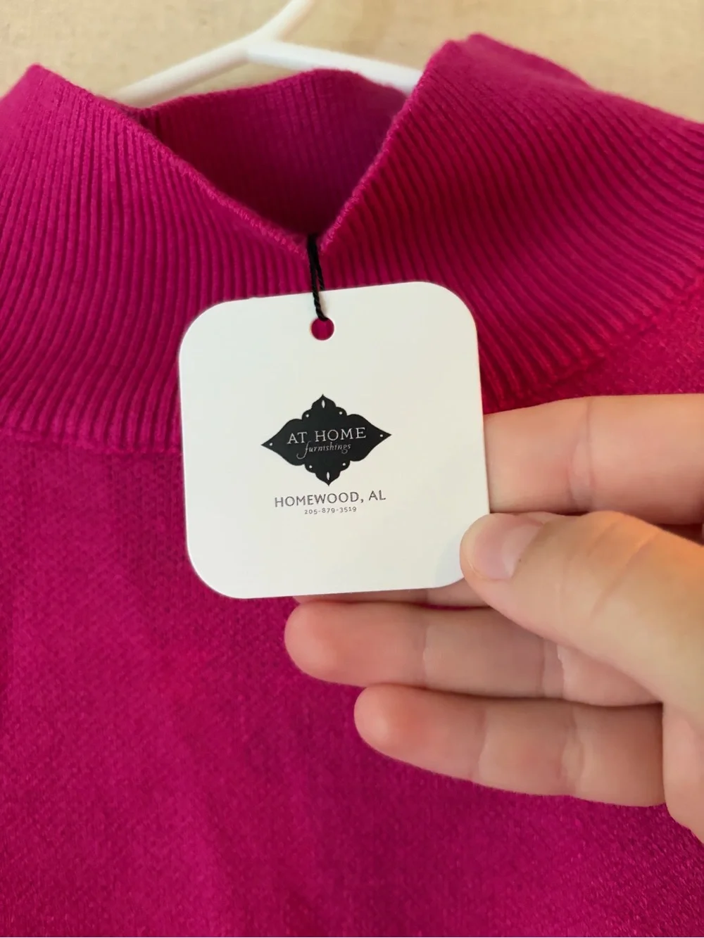 entro Fuchsia Ribbed Knit Sweater - Picture 4 of 7